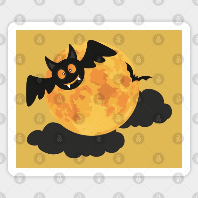 Cute Bat Sticker by Armola